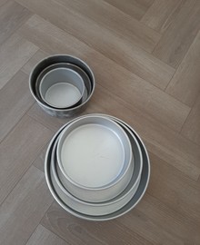 Bakvormen voor bv een bruidstaart