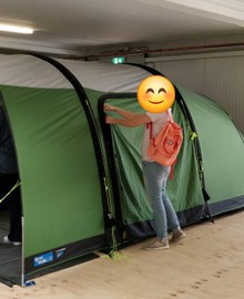 4 persoons (opblaas)tent