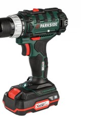 Parkside 20V accu klopboormachine incl diverse boren, bitjes en koffer