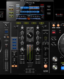 Pioneer XDJ-RX DJ-set in flightcase 