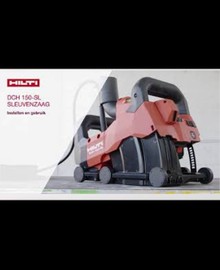 Muursleuvenvrees Hilti DCH 150-SL