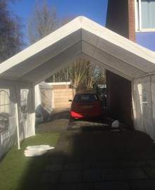 Semi professionele partytent te huur incl toebehoren