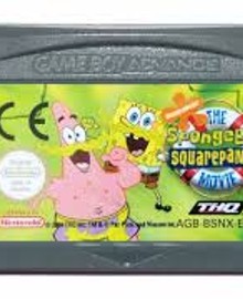 Gameboy advance game: Spongebob Squarepants the movie