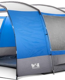 Tent voor gezin om te kamperen