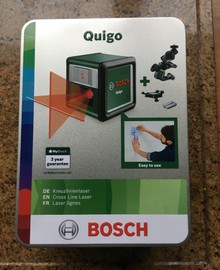 Laserwaterpas (Bosch) + in hoogte verstelbaar statief 