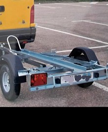Motortrailer voor 1 motor