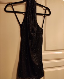 Leuk glitter topje maat S