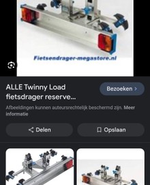 Fietsendrager achterop