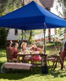 Partytent 3 x 3 m pop-up met zijwanden