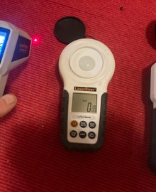 Geluid-, licht- & temperatuur meters