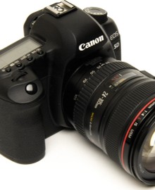 spiegelreflex camera canon 5D Mark II