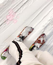 Bigfoot Ski’s (kleinste ski’s die er zijn)