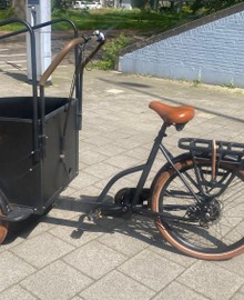 Elektrische bakfiets te huur in Amsterdam west 