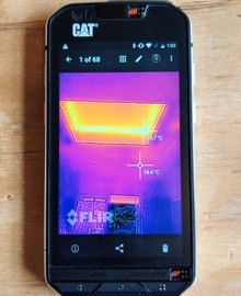 Warmtebeeldcamera FLIR (verbeter huisisolatie, waterlekkages/kieren/koudebruggen opsporen, radiatoren instellen) Thermal Imaging Camera
