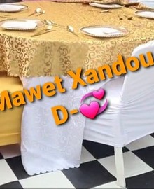 Tafelkleed te huur en dienstverlening voor feest