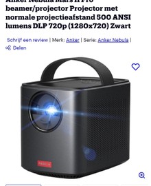 Chillste beamer ooit: Apollo Nebula Mars beamer