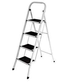 4 step ladder with non-slip mat