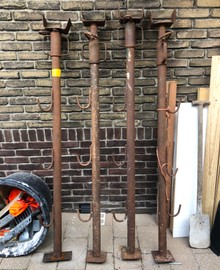Bouw stempels steunen