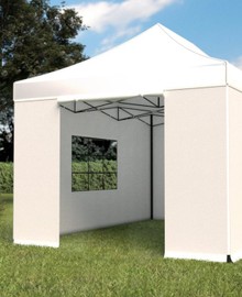 Partytent -Easy up- met zijwanden 3x4,5
