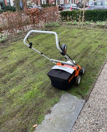 Verticuteermachine op a