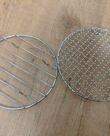 Rond grillgaas of oliefilter