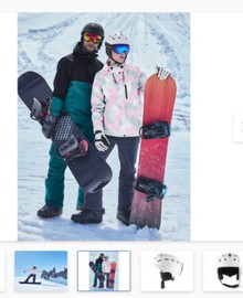 Skihelm wit