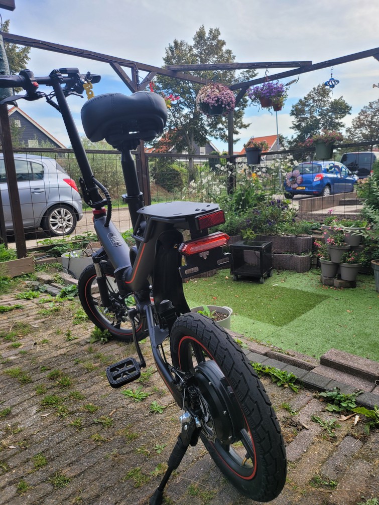 Opvouwbare E-bike