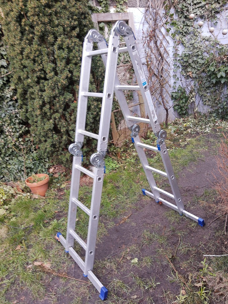 Vouwladder 3x4 treden