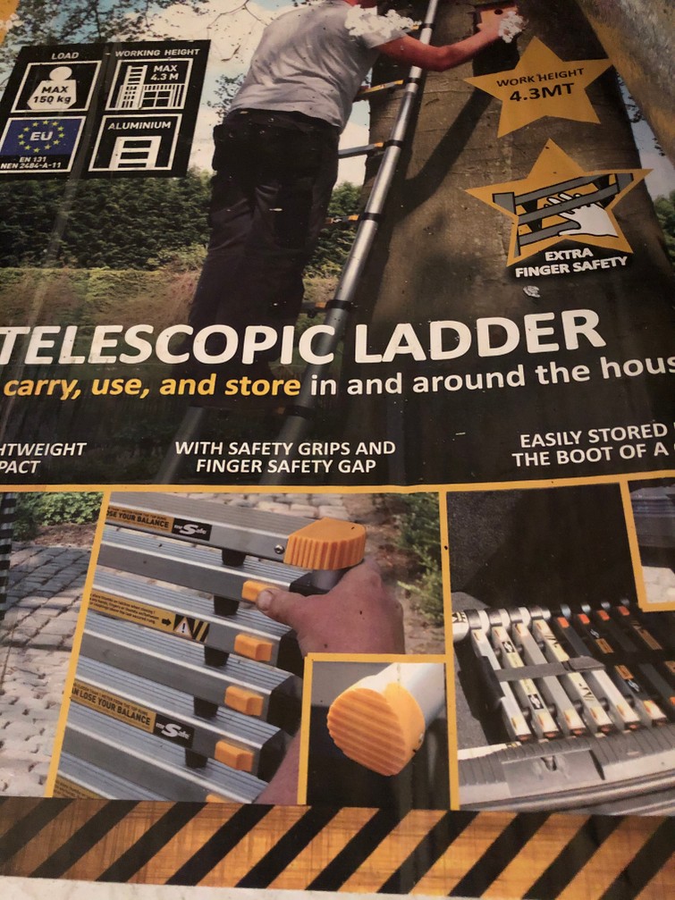Telescopische ladder 3,2 meter