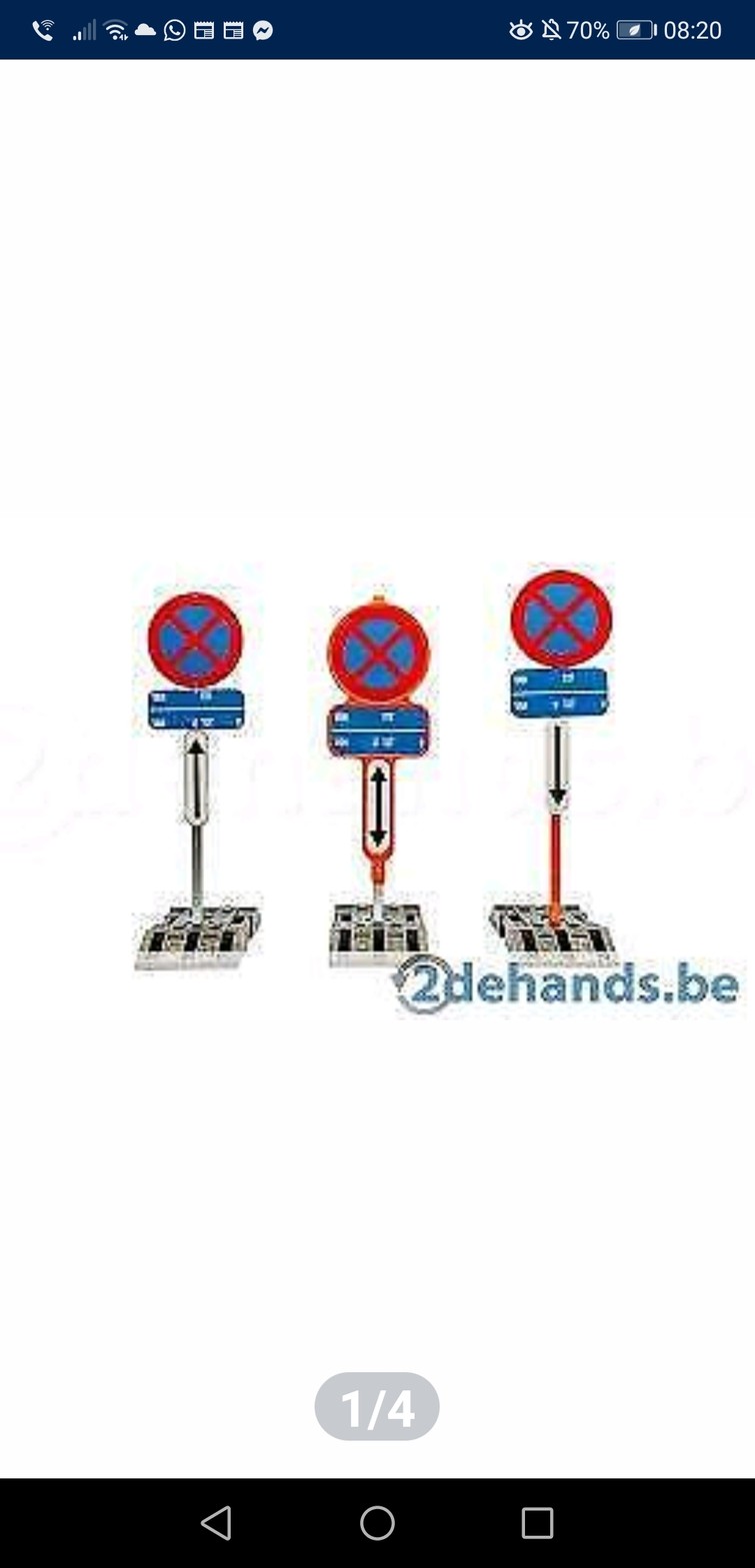 Verkeersbord parkeerverbod
