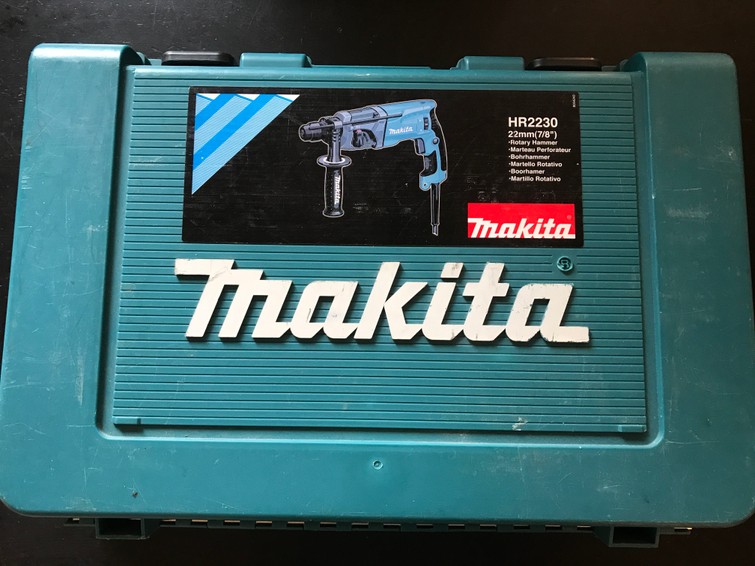 Maikta klopboormachine met borenset