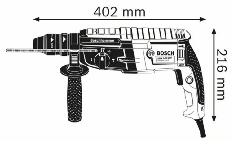Nieuwe Bosch Klopboormachine / Boorhamer