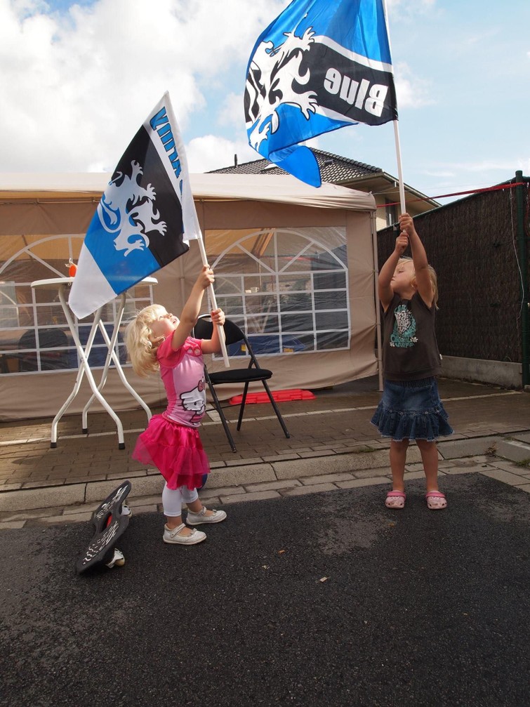 party tent met zijwanden