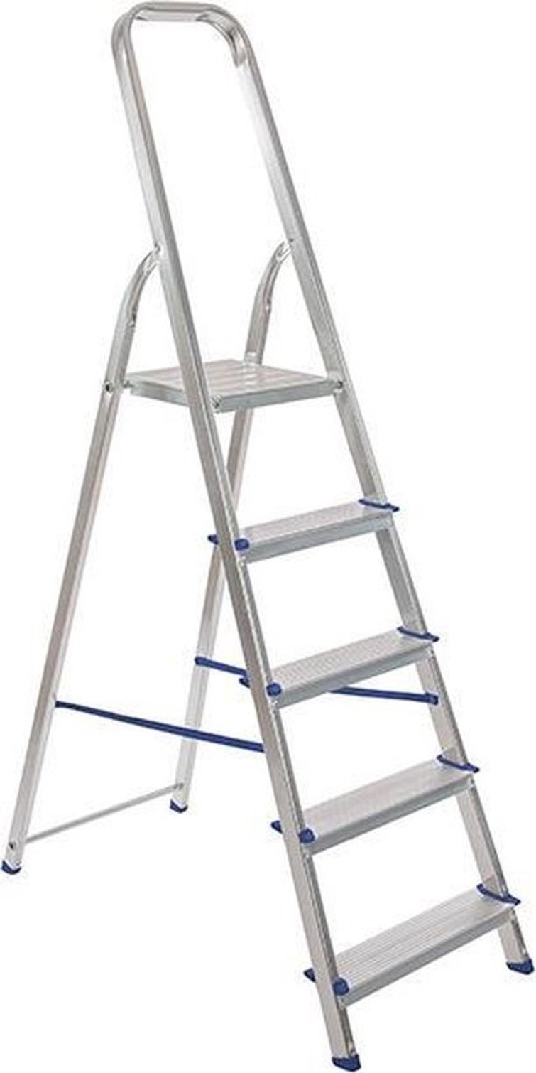 Aluminiumtrapladder (5 treden)