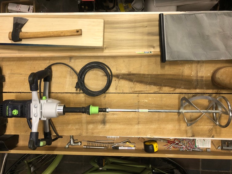 Grote meng machine festool.