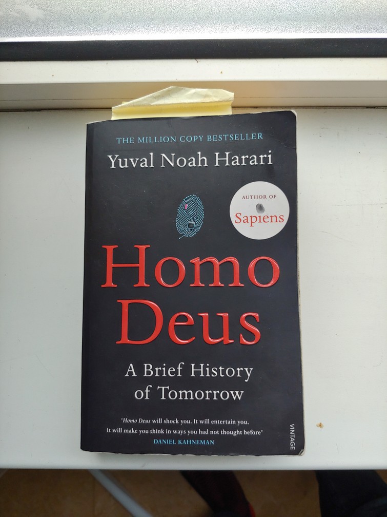 Boek; Homo Deus - Yuval Noah Harari (EN)