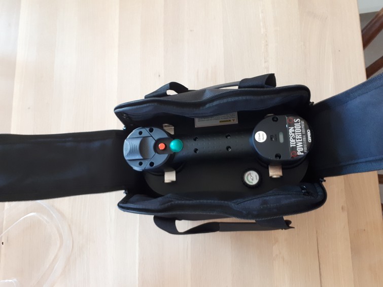Vacuüm tegeltiller op accu