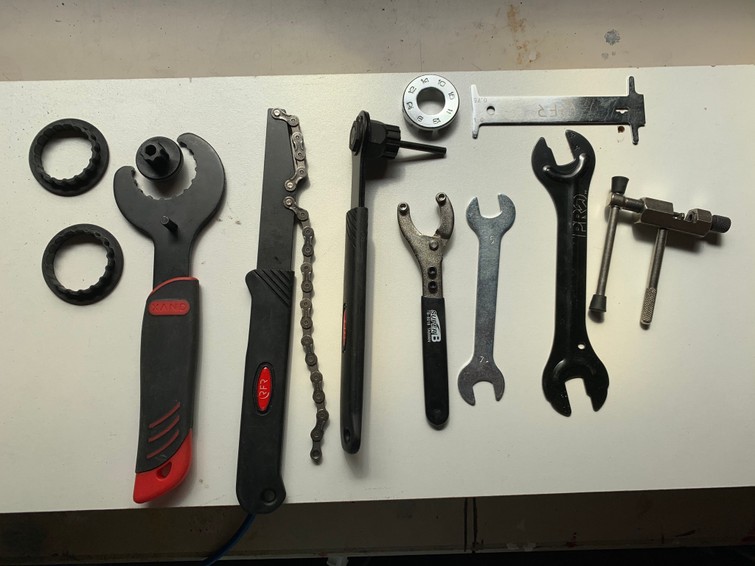 Fietsgereedschap diversen