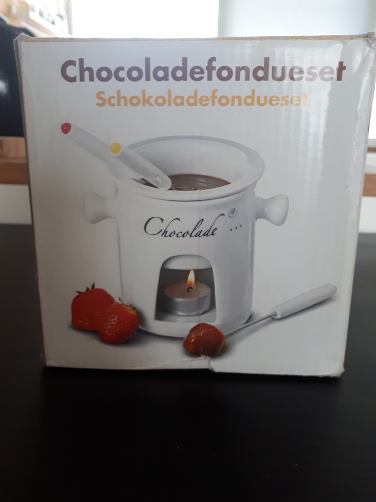 Chocoladefondueset