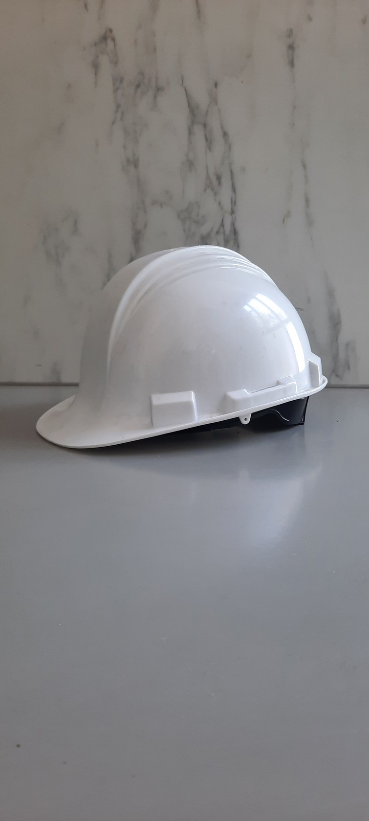 Witte bouwhelm veiligheidshelm North - one size