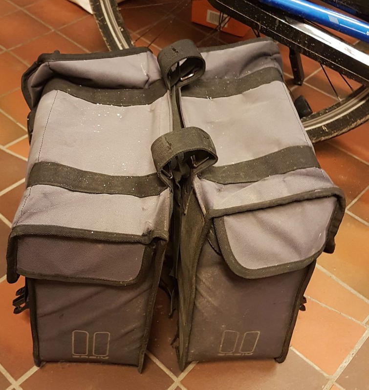 Dubbele fietstas