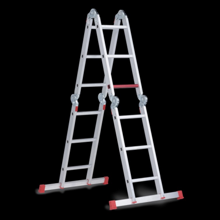 Vouwladder 4x3 - ladder 4.3M - trap