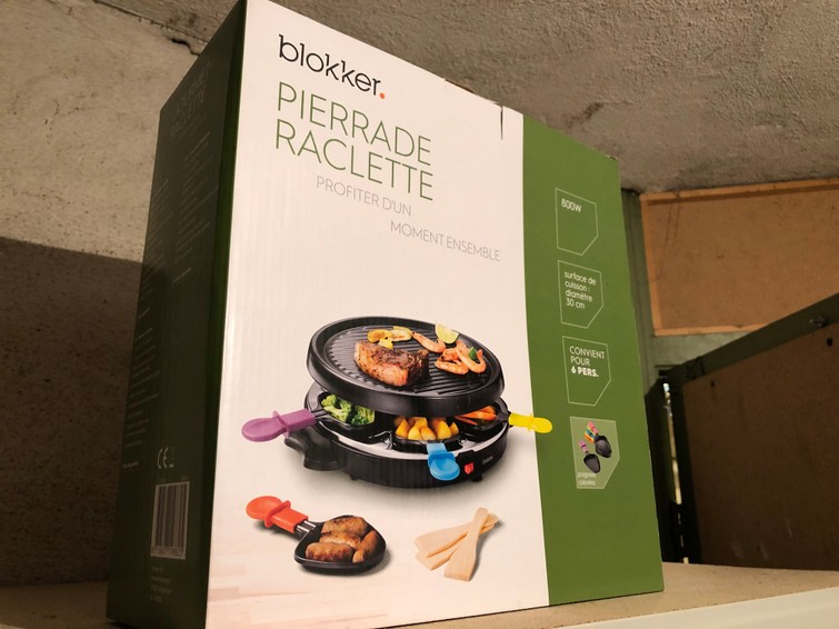 Raclette set 6 personen