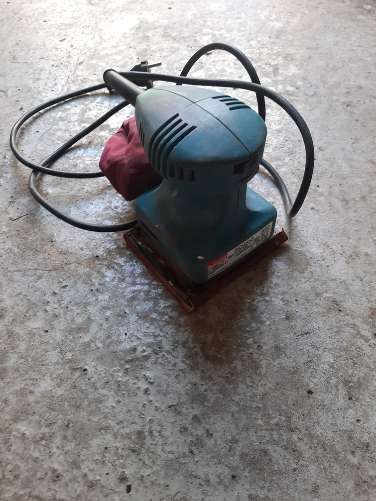 vlakschuurmachine