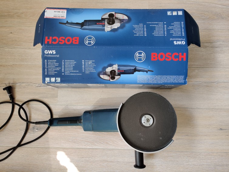 Haakse slijper 230 mm