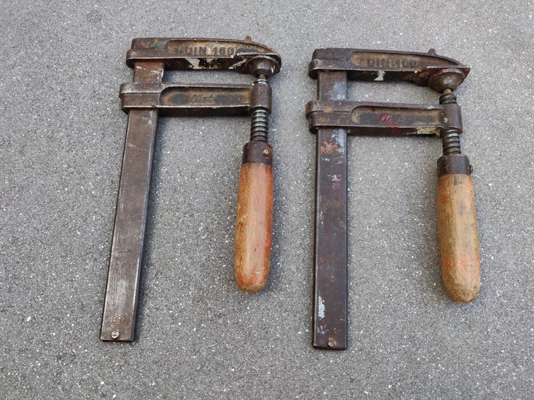 lijmklemmen 160x80 mm (set van 2)
