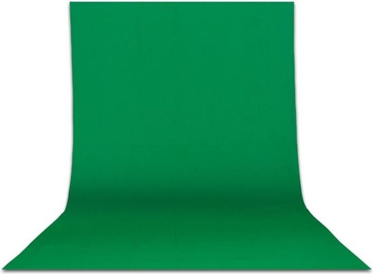 Green screen / greenscreen / groen scherm voor fotograferen & filmen