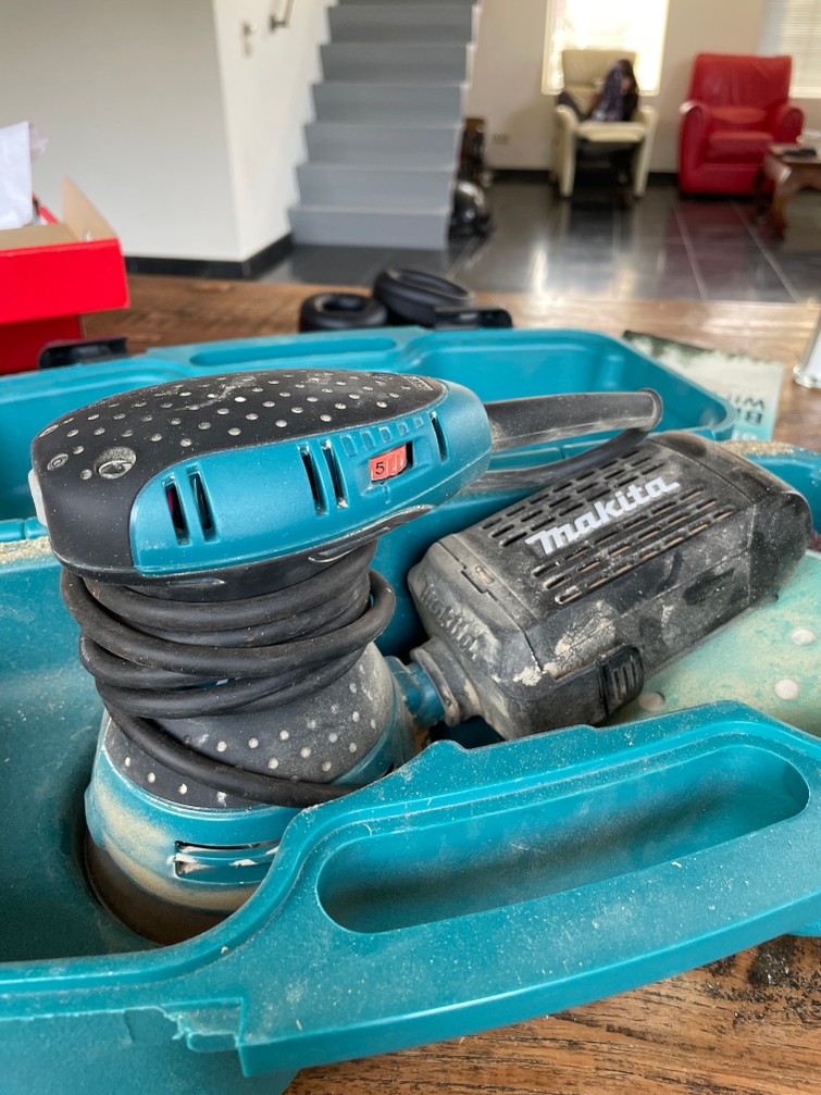 Makita excentrische schuurmachine