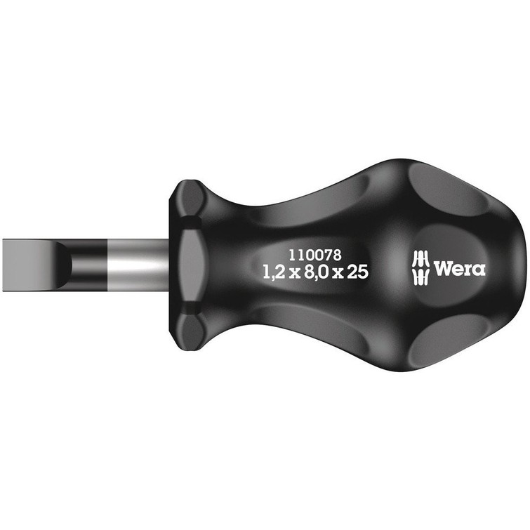 sleuf-stubby (1.2 x 8 mm)