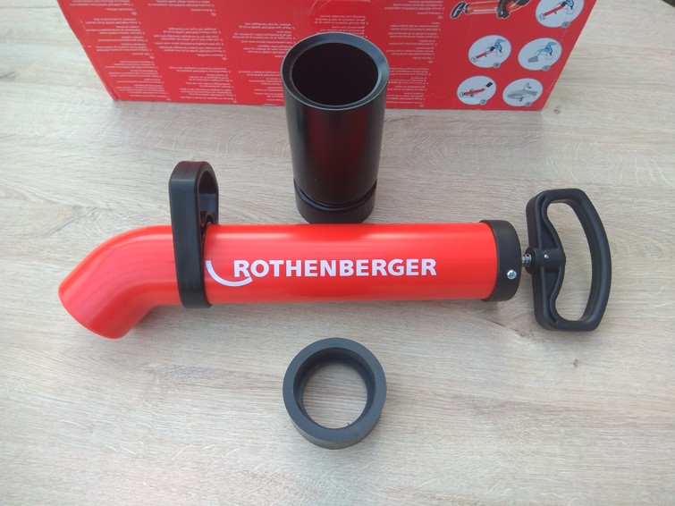Super vacuüm ontstopper voor afvoer en riolering